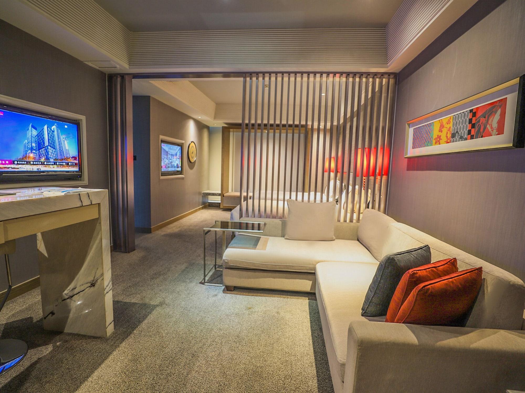 Rhombus Park Aura Chengdu Hotel Bagian luar foto