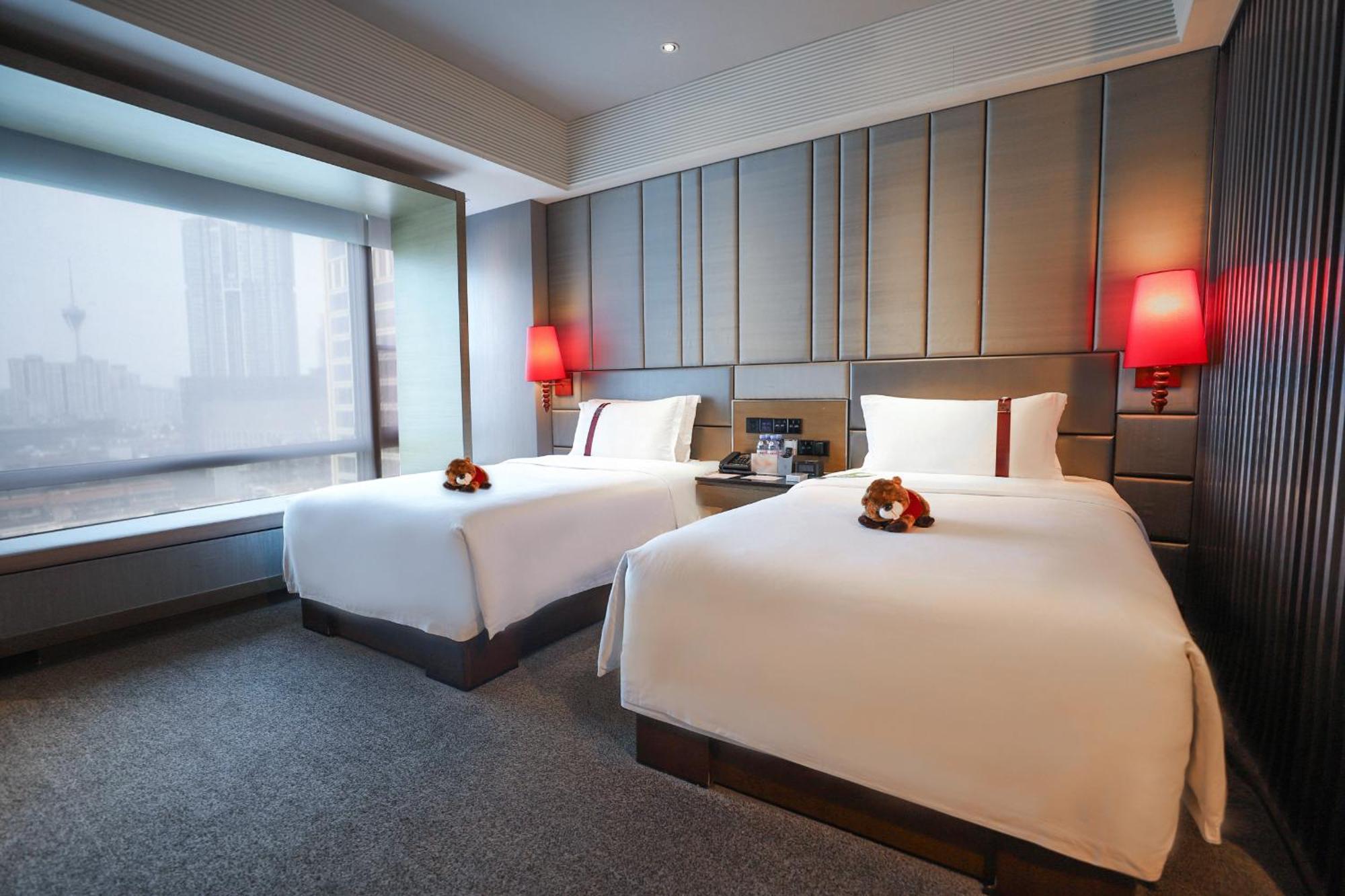 Rhombus Park Aura Chengdu Hotel Bagian luar foto