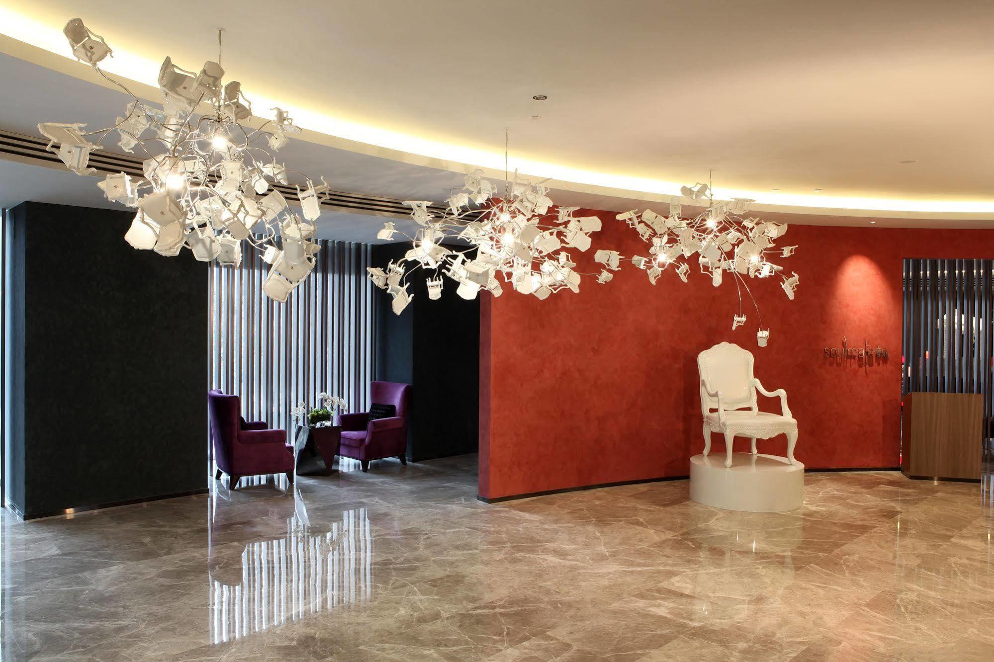Rhombus Park Aura Chengdu Hotel Bagian luar foto