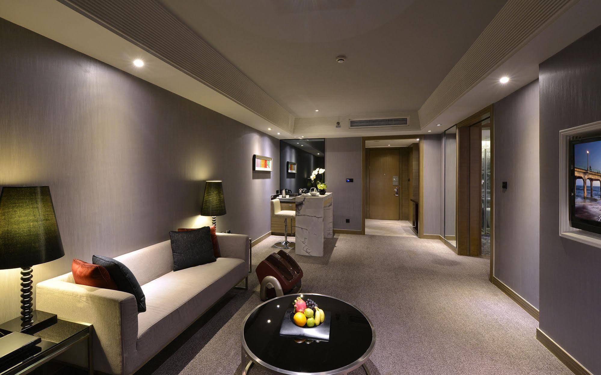 Rhombus Park Aura Chengdu Hotel Bagian luar foto